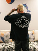 T-SHIRT OVERSIZED NAVY DOG OVER