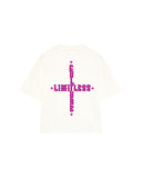 T-SHIRT OVERSIZED STAR OVER PEARL