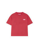 T-SHIRT OVERSIZED RED BLOSSOM OVER