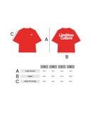 T-SHIRT OVERSIZED RED BLOSSOM OVER